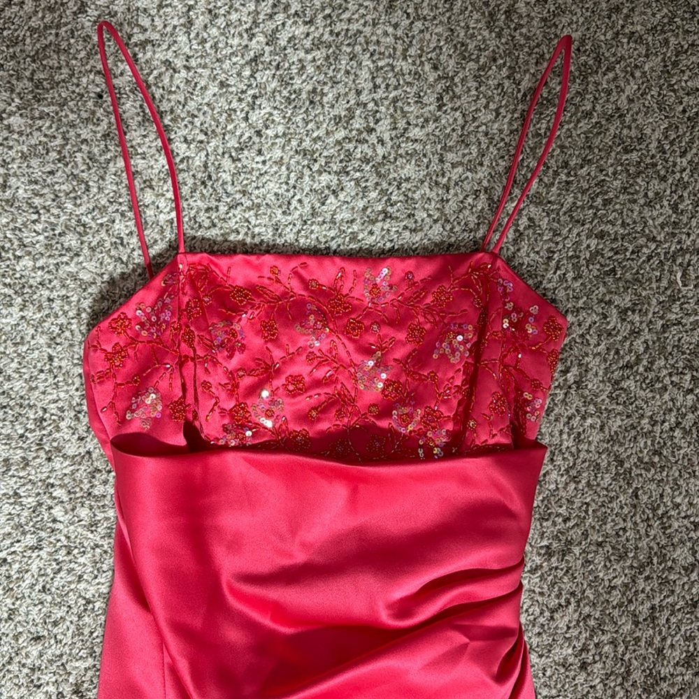 pink prom dress vintage
